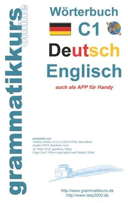 Produktbild von Wörterbuch C1 Deutsch - Englisch