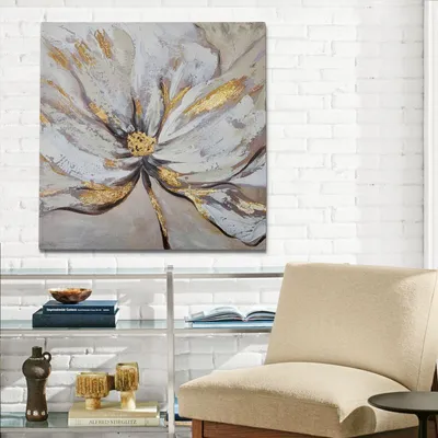 Produktbild von Wallity, OPG6111000- HND1121, Bunt, Leinwandbilder, 50 x 50 cm, 100% Leinwand