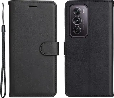 Produktbild von OPPO Reno12 Pro Hülle - Coverup Klapphülle - Schwarz