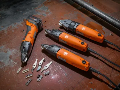 Zdjęcie produktu dla Nożyce do cięcia wzdłużnego blachy Fein BSS1.6CE 50H230V 72303261000