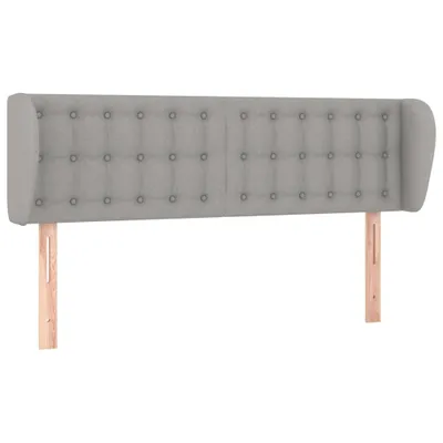 Produktbild von VidaXL 3117576, Hellgrau, Polyester, Holz, 1470 mm, 78 cm, 88 cm, 230 mm