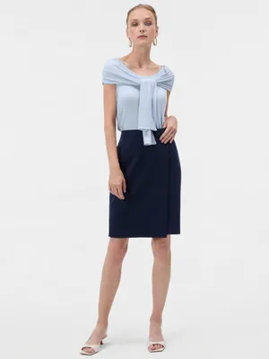 Produktbild von Orsay Dunkelblauer Damen-Bleistiftrock 46