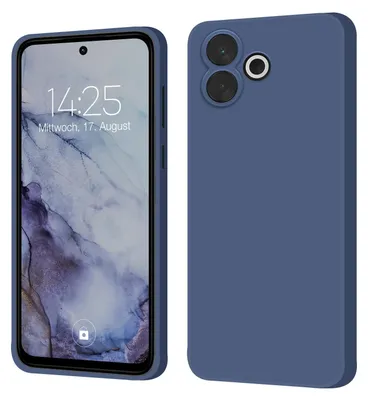 Produktbild von Hülle für Xiaomi Redmi 13 Case Cover Bumper Smartphone Softgrip Schutzhülle Farbe: Lavendelblau