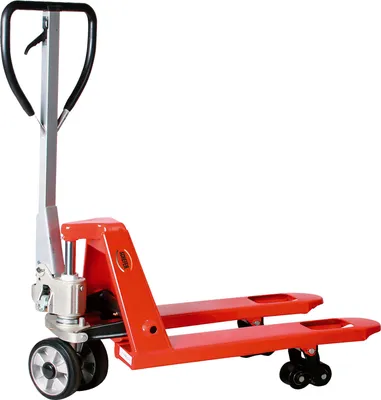 Produktbild von Schefer Gabelhubwagen Premium mit Schnellhub in Sonderlänge Gabellänge 800mm