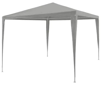 Produktbild von "2026 Moderne"Partyzelt(Wasserdicht) elegantes Design - Gartenzelt/Partyzelt - Hellgrau 300x300x255cm PE und Stahl - Pavillons & Partyzelte BestMöbel 887155