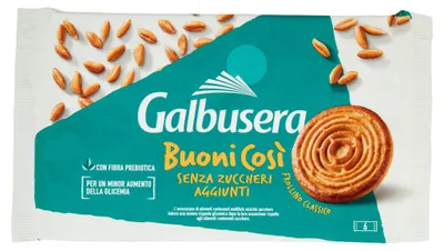 Produktbild von Buoni Cosi' Frollino-Kekse ohne Zucker, 330 g – Galbusera