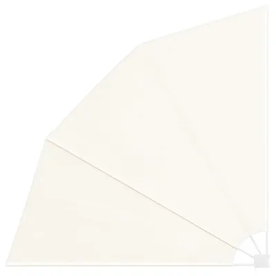 Image de vidaXL Éventail de balcon pliable Crème 210×210 cm