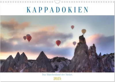 Produktbild von Kappadokien - Das Märchenland der Türkei (Wandkalender 2025 DIN A3 quer), CALVENDO Monatskalender