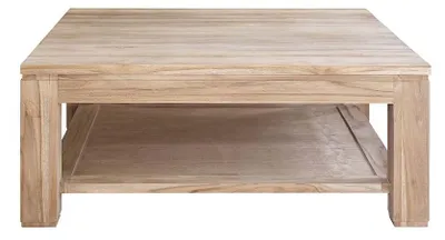 Produktbild von Couchtisch aus massivem Teakholz