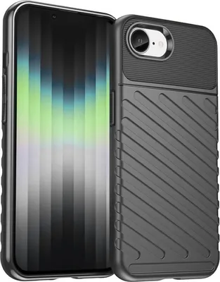 Obrázok produktu pre Puzdro na mobilný telefón Apple iPhone 17e / iPhone 16e Puzdro Thunder Case TPU protiskluzové ochranné puzdro