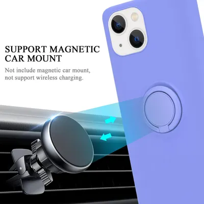 Produktbild von Cadorabo Hülle für Apple iPhone 14 Schutz Hülle in Lila Handyhülle TPU Etui Case Cover