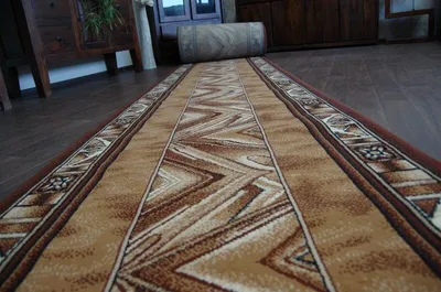 Produktbild von Läufer BCF OPAL altgold 70 cm braun 70x410 cm