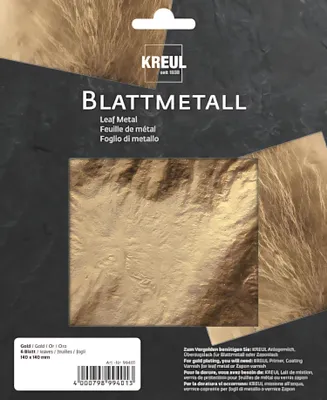 Obrázok produktu pre Blattmetall Goldfarben Art Deco