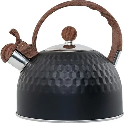 Produktbild von Wasserkessel Pfeifenkessel,2.5L Edelstahl Teekessel mit Pfeifton,Wasserkocher