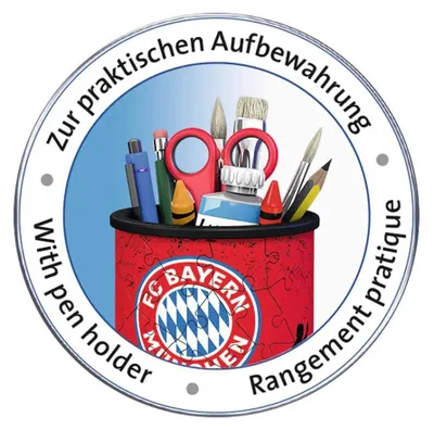 Obrázek produktu pro RAVENSBURGER 3D puzzle stojan: FC Bayern Mnichov 54 dílků