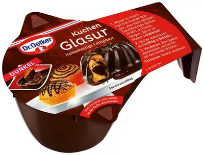 Produktbild von Dr. Oetker Becherglasur Dunkel