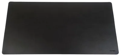 Schreibtischunterlage flach, 80x40 cm, 2 mm, PVC, schwarz