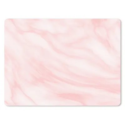 Produktbild von MuchoWow® Mauspad Mousepad Marmor - Rosa - Weiß - Luxus - Marmoroptik 23x19 cm - Mousepads - Maus Mat - Pad - Mausunterlage - Schreibtischunterlage - Mauspad