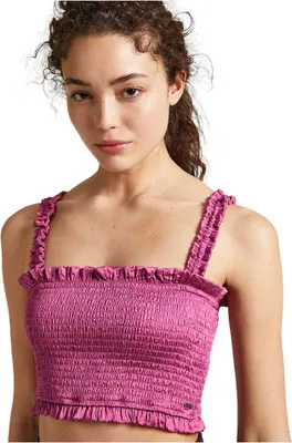 Produktbild von Pepe Jeans Divinity ärmellose Bluse Rosa L Frau Rosa L