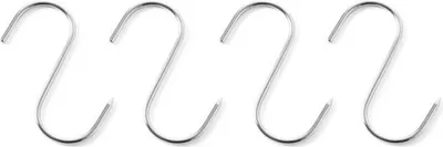 Immagine prodotto di HENDI Ganci per carne - Set di 4 ganci, 4 pezzi, 110x5mm