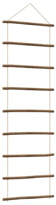 Produktbild von vidaXL Wanddekoration in Leiterform 50x150 cm Natürlicher Zweig