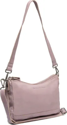 Produktbild von The Chesterfield Brand C48.1371 Irving Schultertasche Washed Waxed Leder 12 lavendel lila