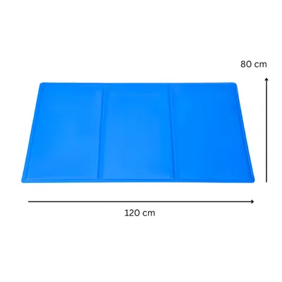 Kühlmatte Für Hunde - Selbstkühlend, Waschbar, Kein Wasser Nötig, Größen 45x58 Cm Bis 71x101 Cm