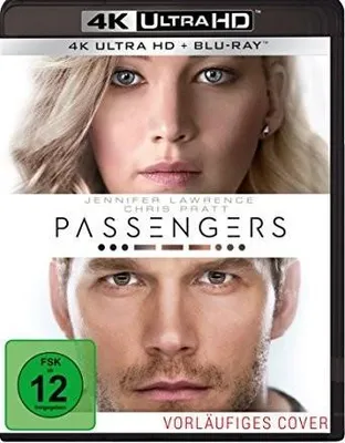 Produktbild von PLAION Passengers (2017) (4K-UHD+Blu-ray), Film, Blu-ray, Deutsch, Englisch, Französisch, Tschechisch, Ungarisch, 116 min, Passengers, Abenteuer