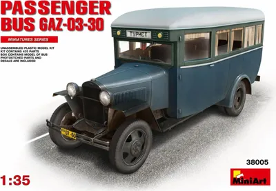 Obrázek produktu pro GAZ-03-30 Passenger Bus - MiniArt 38005 1:35