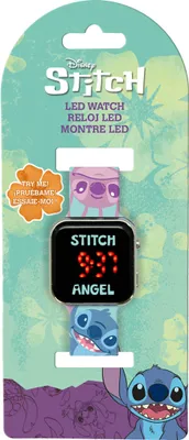 Produktbild von Stitch LED-Uhr Bunt Unisize Disney