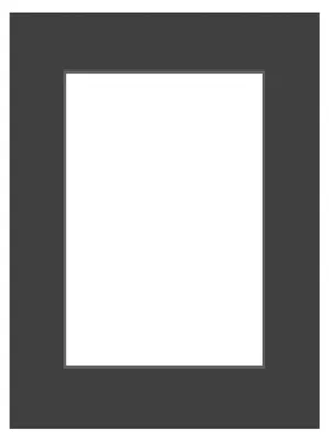 Produktbild von DEHA Design Passepartout 60x80 cm für Bilder im Format 40x60 cm, Schwarz