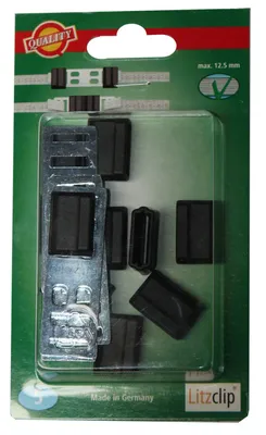 Produktbild von Kerbl Litzclip Bandverbinder 12,5mm verzinkt, 5 Stück