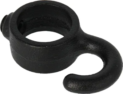 Produktbild von Garderobenhaken Stellring schwarz 3/4" (26,9 mm) AVERDE