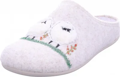 Produktbild von Varomed fina pantoffel Hausschuh beige in Gr. 39
