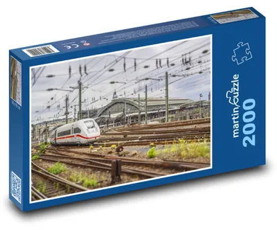 Obrázek produktu pro martinpuzzle - Puzzle 2000 - Vlak na železnici