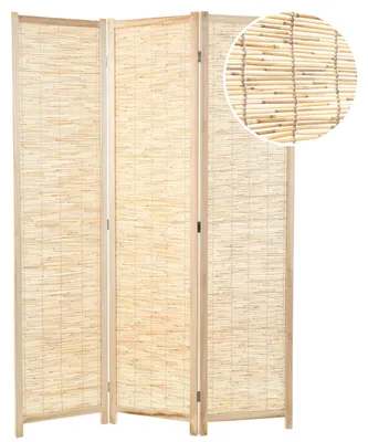 Produktbild von RAUMTEILER "PLAYA" | Schilfrohr, 170x120 cm | Natur Paravent | Farbe: natur