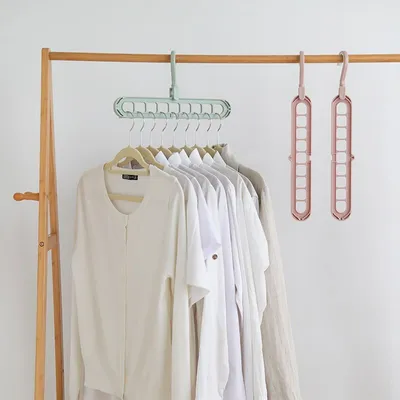 Produktbild von Kleiderbügelschrank-Organizer - grün