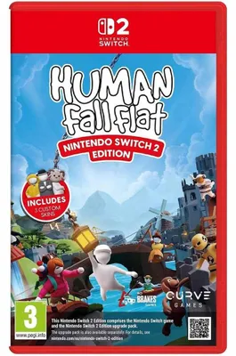 Produktbild von Curve Games Human Fall Flat, Nintendo Switch 2, Multiplayer-Modus, E (Jeder), Physische Medien