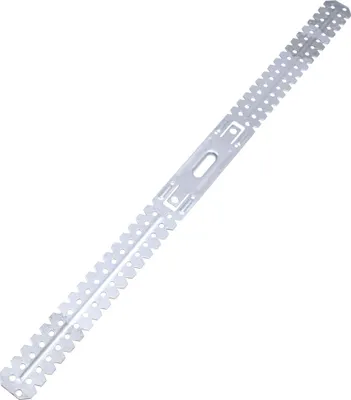 Produktbild von PROTEKTOR Direktabhänger Deckenabhänger flach für CD Profil 60/27 100 Stück, 200mm Silber Zubehör Deckenprofile Trockenbau, Germany