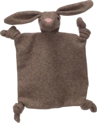 Produktbild von Flamingo Hundespielzeug Roneu Kuscheltuch & Kaninchen braun