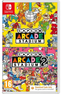 Obrázek produktu pro Capcom Arcade Stadium 1 and 2 (Switch) Code in a box