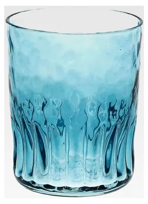 Produktbild von 6er Set Wasserglas Serena, blau, 320 ml