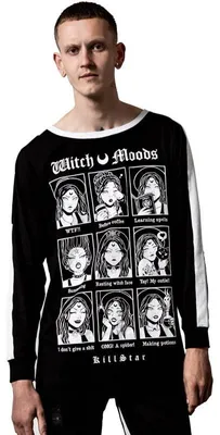 Obrázek produktu pro Killstar, dámské tričko s dlouhým rukávem, model "Moody L"