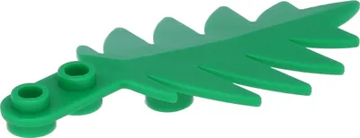 Zdjęcie produktu dla 75 liści palmowych LEGO 8x3, zielone