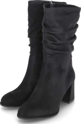 Produktbild von Tamaris Damen Stiefeletten Schwarz Textil vegan Reißverschluss Größe: 35