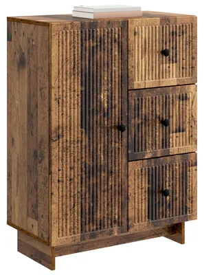 Obrázek produktu pro Servírovací skříň se zásuvkou Staré dřevo 66 x 34,5 x 90 cm