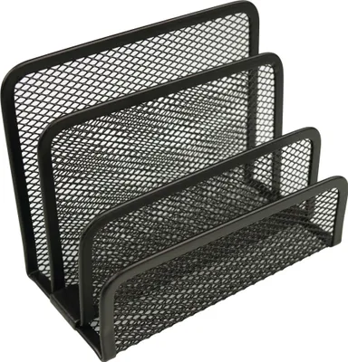 Obrázok produktu pre helit H2518395 Briefständer Mesh, aus Drahtmetall, schwarz