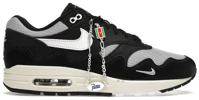 Produktbild von Nike Air Max 1 Patta Waves Black (with Bracelet) - EU 45