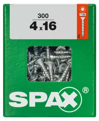 Produktbild von Spax Universalschrauben 4.0 x 16 mm TX 20 - 300 Stk.