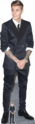 Produktbild von Bieber, Justin Pappaufsteller Smart Suit and Smile